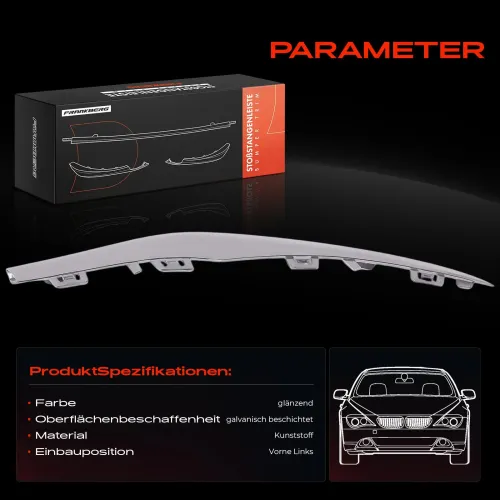 Zier-/Schutzleiste, Stoßfänger Frankberg 5481FB0075501 Bild Zier-/Schutzleiste, Stoßfänger Frankberg 5481FB0075501