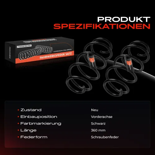 Fahrwerksfeder Frankberg 5481FB0075564 Bild Fahrwerksfeder Frankberg 5481FB0075564