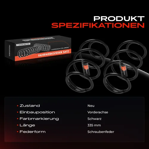 Fahrwerksfeder Frankberg 5481FB0075566 Bild Fahrwerksfeder Frankberg 5481FB0075566