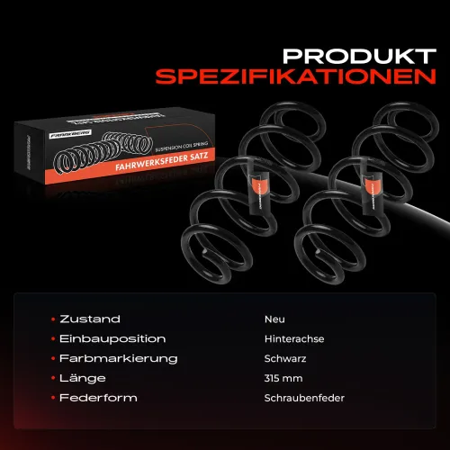 Fahrwerksfeder Frankberg 5481FB0075581 Bild Fahrwerksfeder Frankberg 5481FB0075581