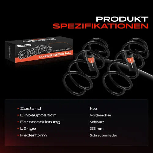 Fahrwerksfeder Frankberg 5481FB0075602 Bild Fahrwerksfeder Frankberg 5481FB0075602