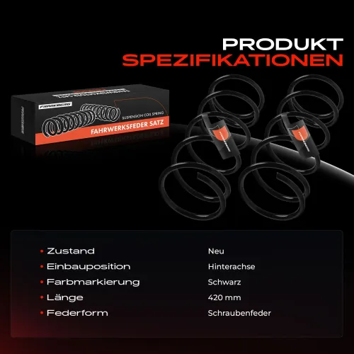 Fahrwerksfeder Frankberg 5481FB0075610 Bild Fahrwerksfeder Frankberg 5481FB0075610