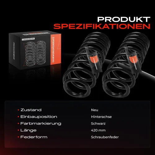 Fahrwerksfeder Frankberg 5481FB0075611 Bild Fahrwerksfeder Frankberg 5481FB0075611