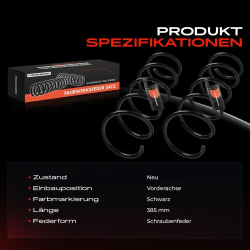 Fahrwerksfeder Frankberg 5481FB0075616 Bild Fahrwerksfeder Frankberg 5481FB0075616