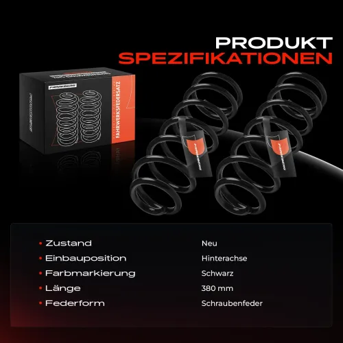 Fahrwerksfeder Frankberg 5481FB0075618 Bild Fahrwerksfeder Frankberg 5481FB0075618