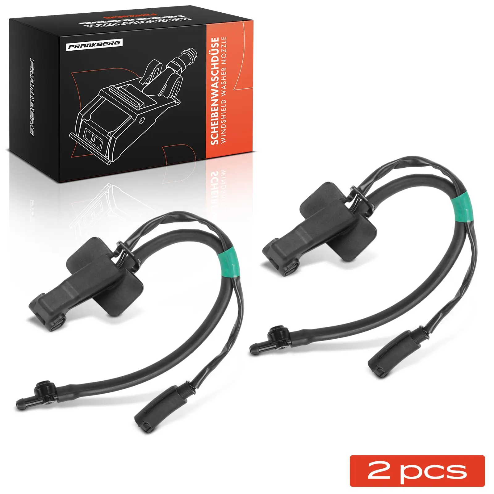 Waschwasserdüse, Scheibenreinigung Frankberg 5481FB0075676