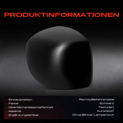 Abdeckung, Außenspiegel Frankberg 5481FB0076107 Bild Abdeckung, Außenspiegel Frankberg 5481FB0076107