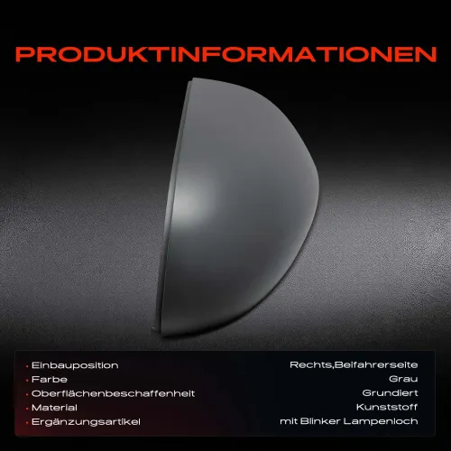 Abdeckung, Außenspiegel Frankberg 5481FB0076112 Bild Abdeckung, Außenspiegel Frankberg 5481FB0076112