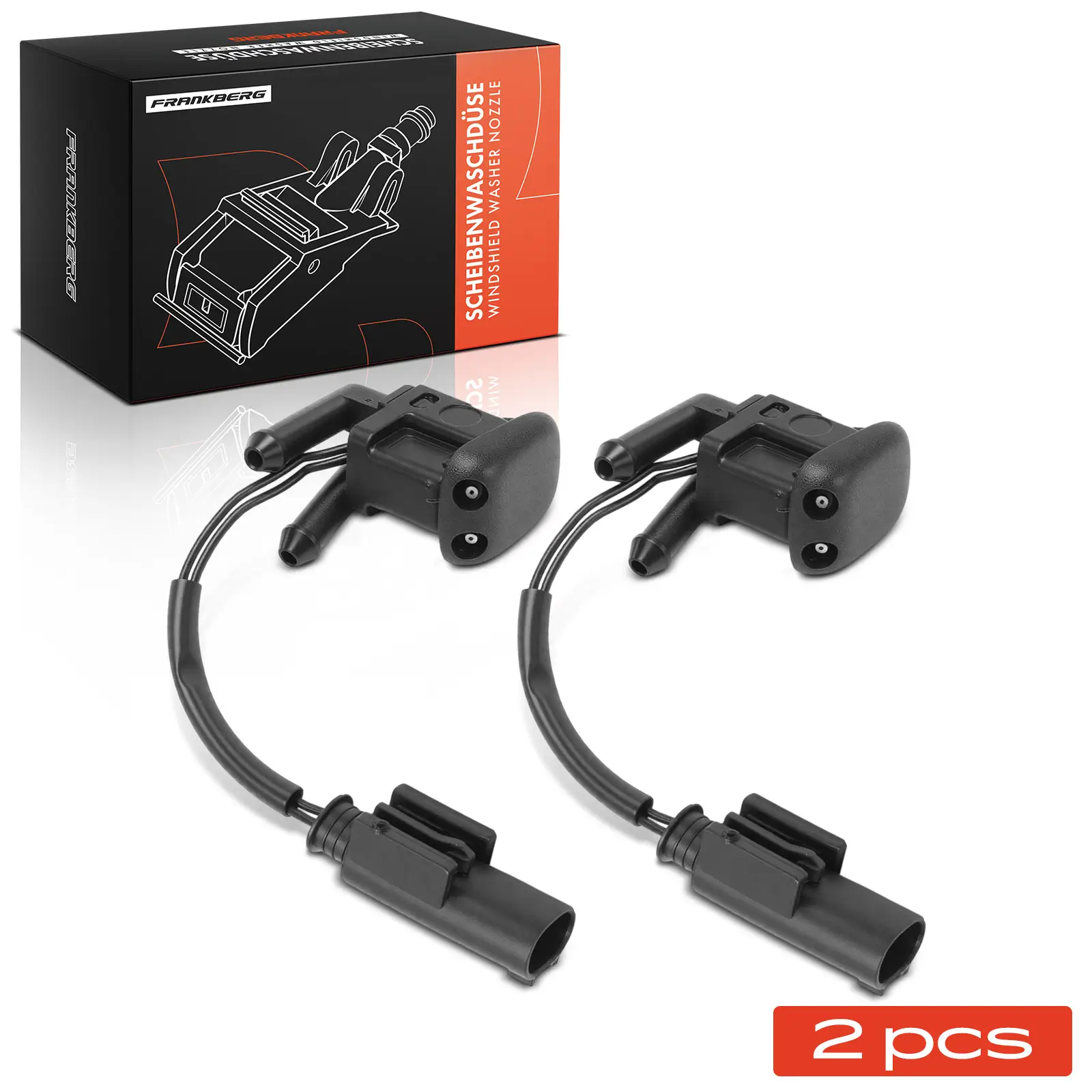 Waschwasserdüse, Scheibenreinigung Frankberg 5481FB0076168