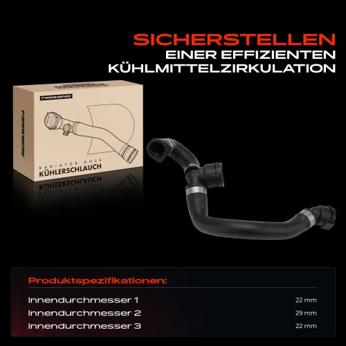 Kühlerschlauch Frankberg 5481FB0076192 Bild Kühlerschlauch Frankberg 5481FB0076192