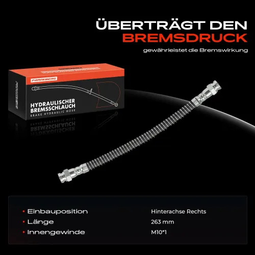 Bremsschlauch Frankberg 5481FB0076207 Bild Bremsschlauch Frankberg 5481FB0076207