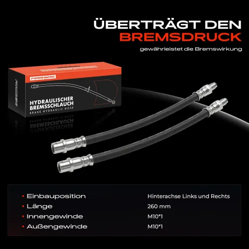 Bremsschlauch Frankberg 5481FB0076261 Bild Bremsschlauch Frankberg 5481FB0076261