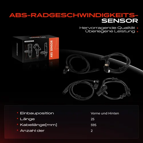 Sensor, Raddrehzahl Frankberg 5481FB0076271 Bild Sensor, Raddrehzahl Frankberg 5481FB0076271