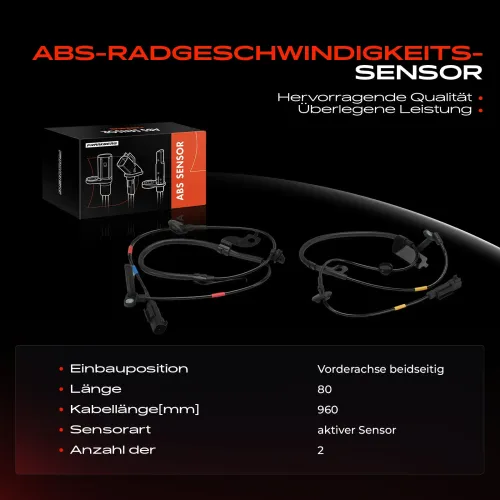 Sensor, Raddrehzahl Frankberg 5481FB0076307 Bild Sensor, Raddrehzahl Frankberg 5481FB0076307