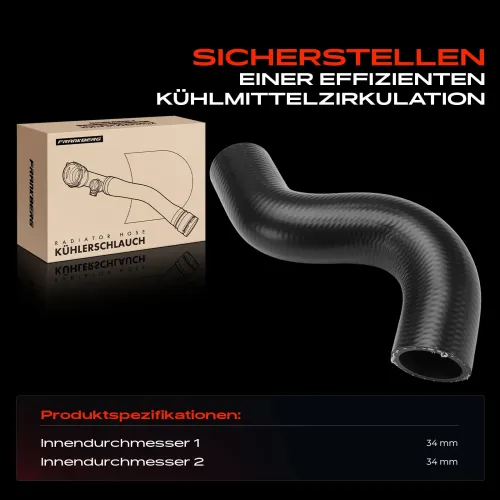 Kühlerschlauch Frankberg 5481FB0076317 Bild Kühlerschlauch Frankberg 5481FB0076317