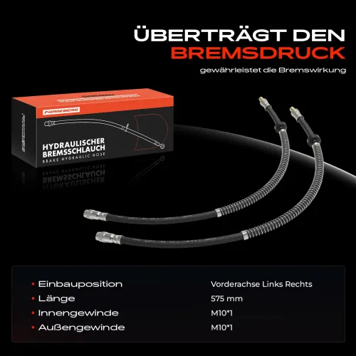 Bremsschlauch Frankberg 5481FB0076363 Bild Bremsschlauch Frankberg 5481FB0076363