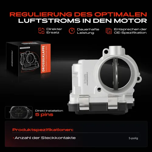 Drosselklappenstutzen Frankberg 5481FB0076392 Bild Drosselklappenstutzen Frankberg 5481FB0076392