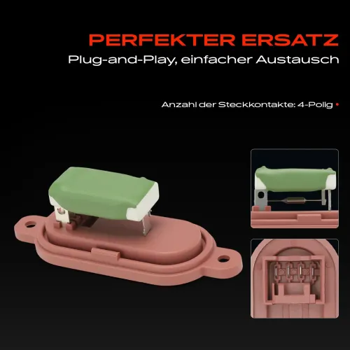 Regler, Innenraumgebläse Frankberg 5481FB0076408 Bild Regler, Innenraumgebläse Frankberg 5481FB0076408