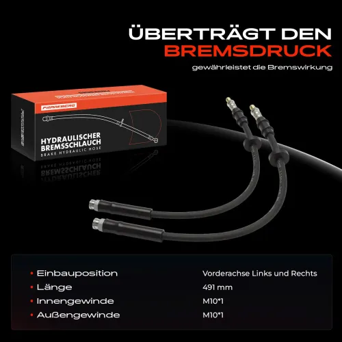 Bremsschlauch Frankberg 5481FB0076444 Bild Bremsschlauch Frankberg 5481FB0076444