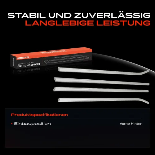 Dichtung, Seitenscheibe Frankberg 5481FB0076463 Bild Dichtung, Seitenscheibe Frankberg 5481FB0076463