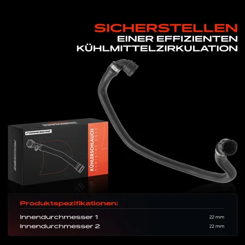 Kühlerschlauch Frankberg 5481FB0076503 Bild Kühlerschlauch Frankberg 5481FB0076503