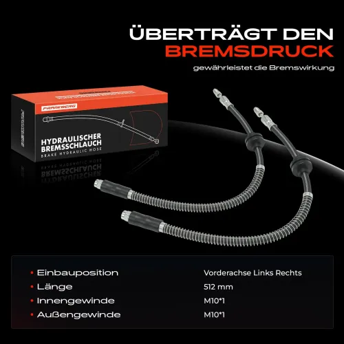 Bremsschlauch Frankberg 5481FB0076566 Bild Bremsschlauch Frankberg 5481FB0076566