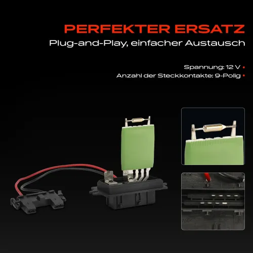 Regler, Innenraumgebläse Frankberg 5481FB0076591 Bild Regler, Innenraumgebläse Frankberg 5481FB0076591