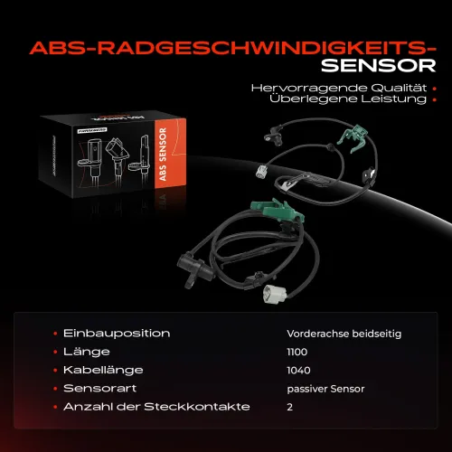 Sensor, Raddrehzahl Frankberg 5481FB0076599 Bild Sensor, Raddrehzahl Frankberg 5481FB0076599