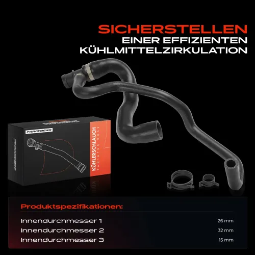 Kühlerschlauch Frankberg 5481FB0076624 Bild Kühlerschlauch Frankberg 5481FB0076624