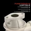 Ventil, Sekundärluftpumpsystem Frankberg 5481FB0076682 Bild Ventil, Sekundärluftpumpsystem Frankberg 5481FB0076682
