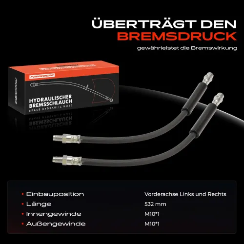 Bremsschlauch Frankberg 5481FB0076697 Bild Bremsschlauch Frankberg 5481FB0076697