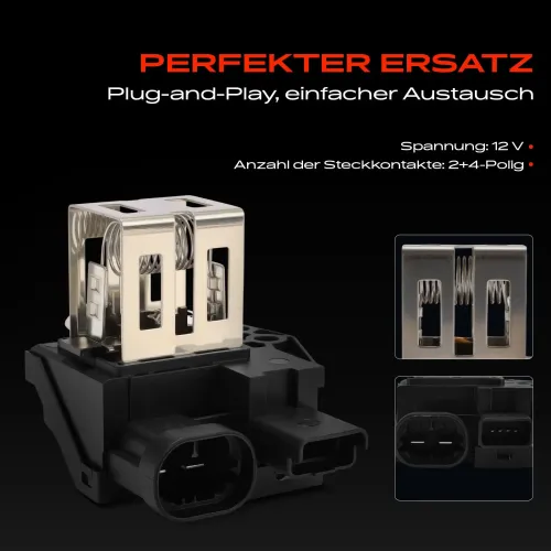 Regler, Innenraumgebläse Frankberg 5481FB0076825 Bild Regler, Innenraumgebläse Frankberg 5481FB0076825