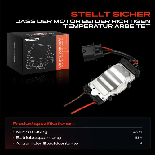 Steuergerät, Elektrolüfter (Motorkühlung) Frankberg 5481FB0076826 Bild Steuergerät, Elektrolüfter (Motorkühlung) Frankberg 5481FB0076826