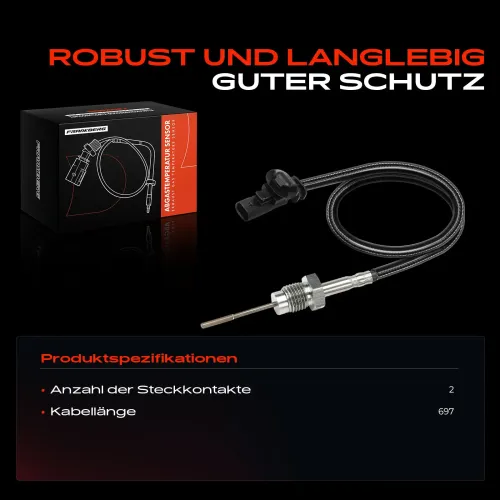 Sensor, Abgastemperatur Frankberg 5481FB0076918 Bild Sensor, Abgastemperatur Frankberg 5481FB0076918