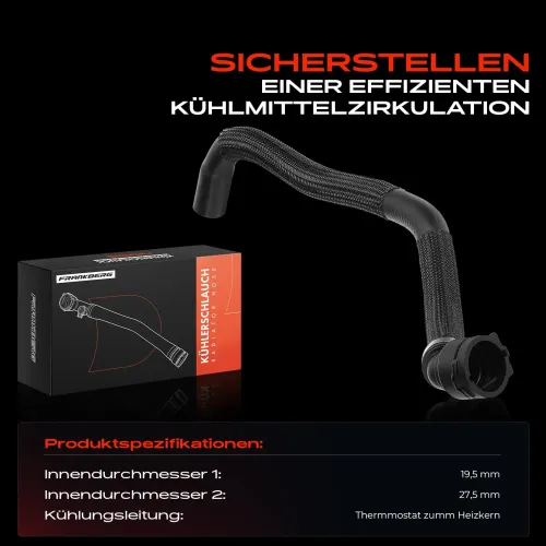 Kühlerschlauch Frankberg 5481FB0076921 Bild Kühlerschlauch Frankberg 5481FB0076921