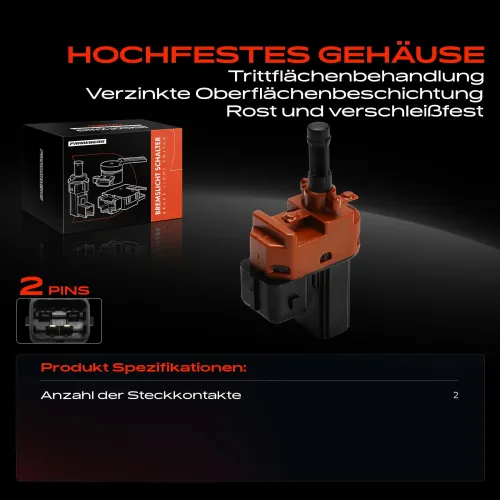 Bremslichtschalter Frankberg 5481FB0076944 Bild Bremslichtschalter Frankberg 5481FB0076944