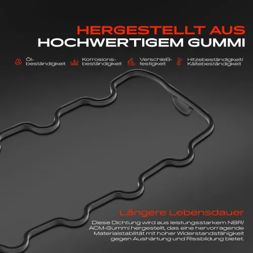 Dichtung, Zylinderkopfhaube Frankberg 5481FB0077089 Bild Dichtung, Zylinderkopfhaube Frankberg 5481FB0077089