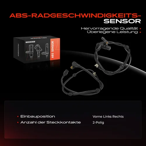 Sensor, Raddrehzahl Frankberg 5481FB0077168 Bild Sensor, Raddrehzahl Frankberg 5481FB0077168