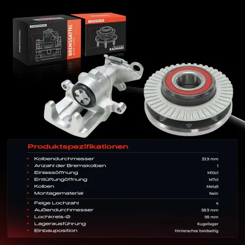 Bremssattel Frankberg 5481FB0077238 Bild Bremssattel Frankberg 5481FB0077238