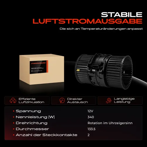 Innenraumgebläse Frankberg 5481FB0077288 Bild Innenraumgebläse Frankberg 5481FB0077288