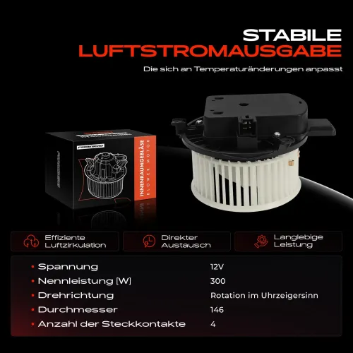 Innenraumgebläse Frankberg 5481FB0077289 Bild Innenraumgebläse Frankberg 5481FB0077289