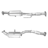 Ruß-/Partikelfilter, Abgasanlage AHG AHG11220