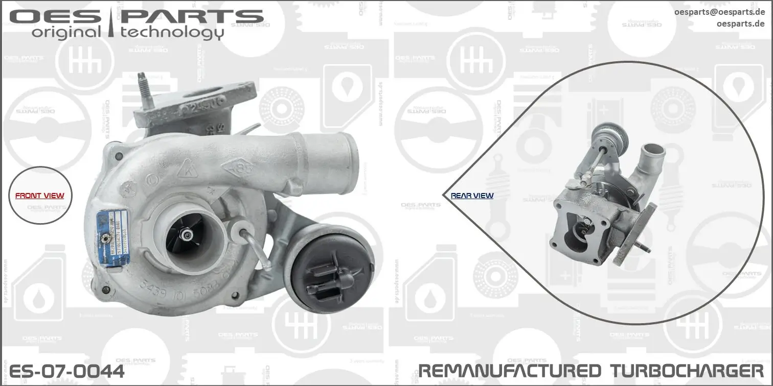 Lader, Aufladung OES PARTS ES-07-0044