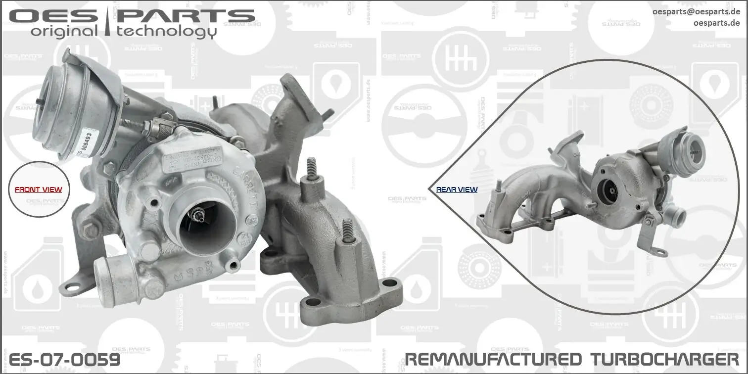 Lader, Aufladung OES PARTS ES-07-0059