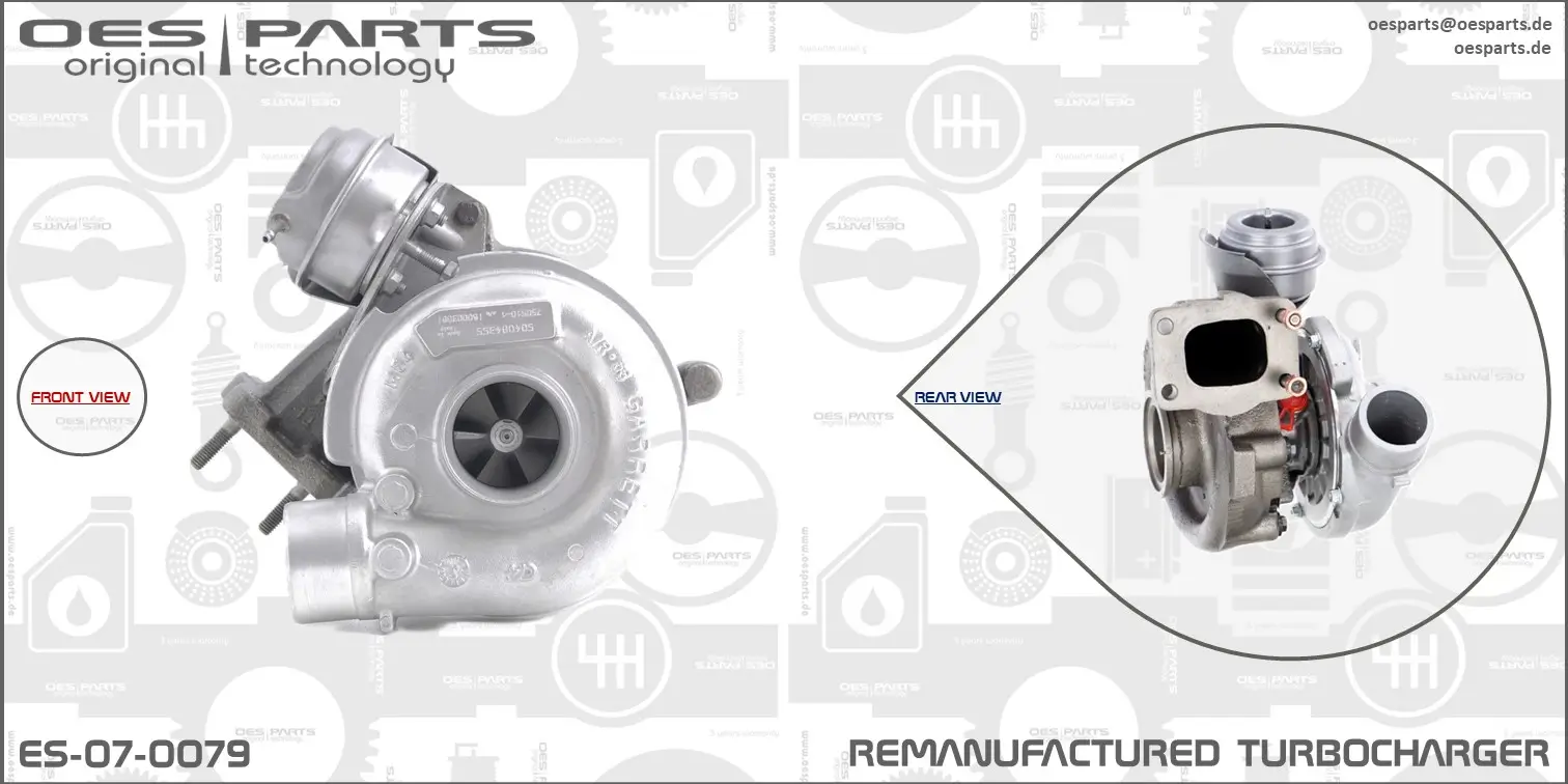 Lader, Aufladung OES PARTS ES-07-0079