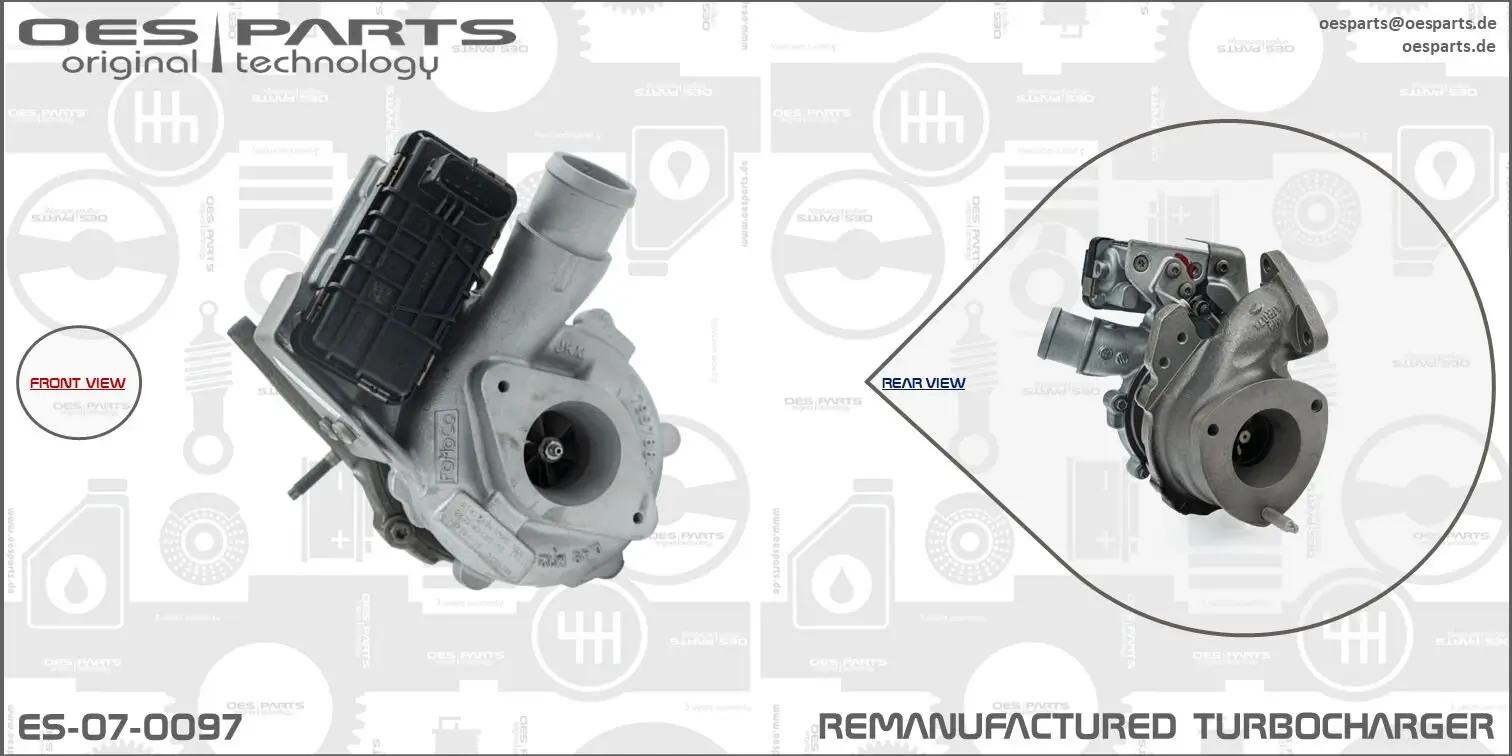 Lader, Aufladung OES PARTS ES-07-0097
