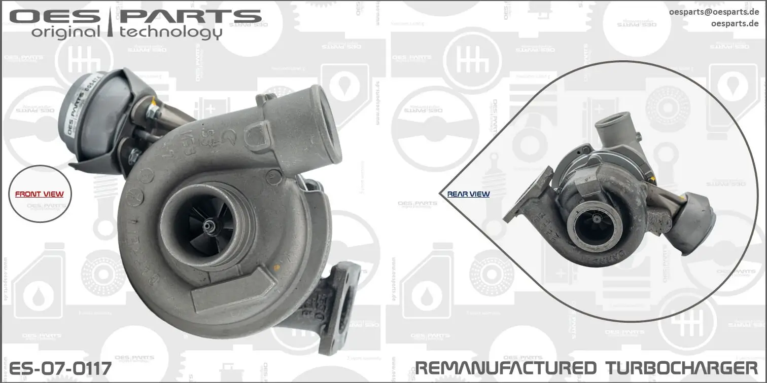 Lader, Aufladung OES PARTS ES-07-0117