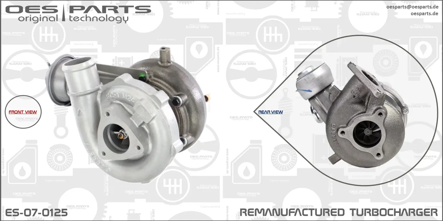 Lader, Aufladung OES PARTS ES-N07-0135