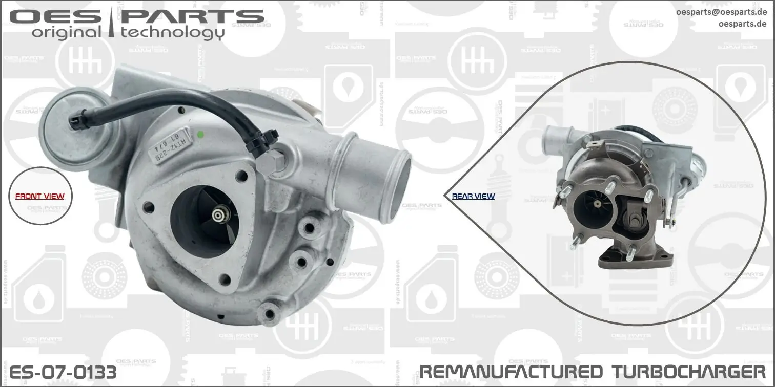 Lader, Aufladung OES PARTS ES-07-0133