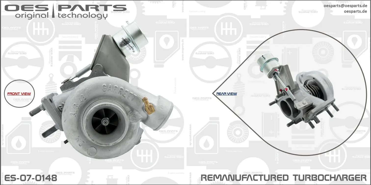 Lader, Aufladung OES PARTS ES-07-0148